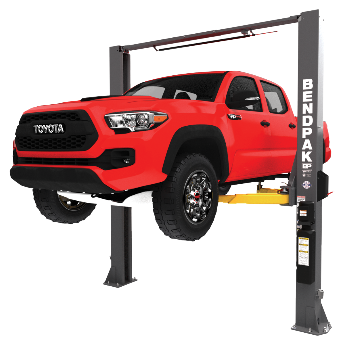Bendpak Clearfloor 2 Post Lift c/w Bi-Metric Arms