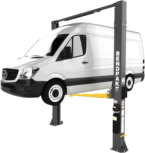 Bendpak Clearfloor 2 Post Lift c/w Bi-Metric Arms